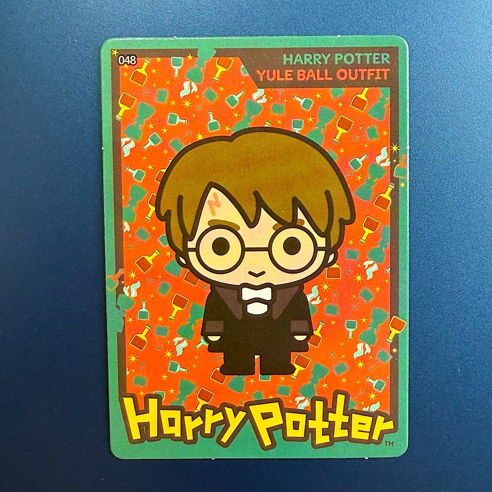 Harry Potter Yule Ball Outfit Wizarding World of Harry Potter Collector’s Card